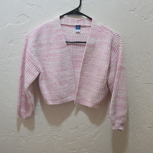 Old Navy Kids Pink Open Front Cardigan - Picture 1 of 4